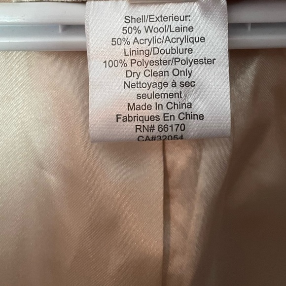 Anthropologie Lauren Moffatt "Eastward" Coral Wool Coat Women's Size small - Picture 7 of 9